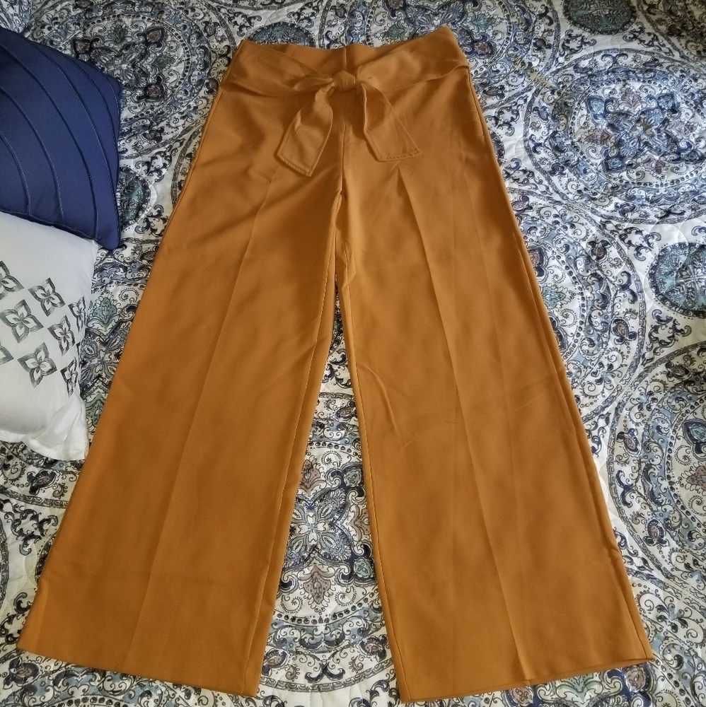 Mustard Trousers